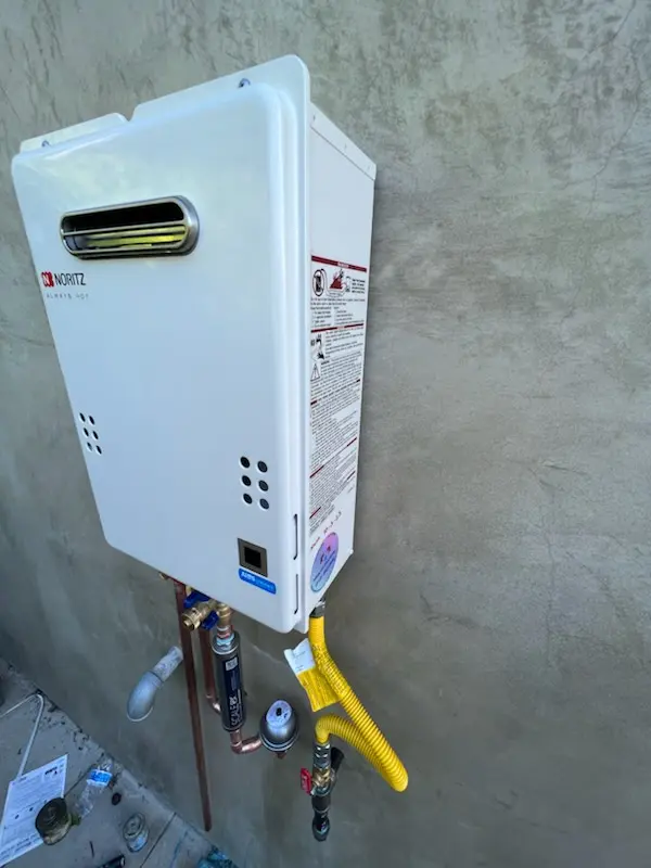 Tankless water heater installation for Centerton homes